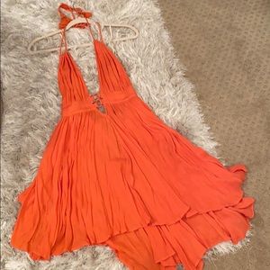Free People Coral Dress